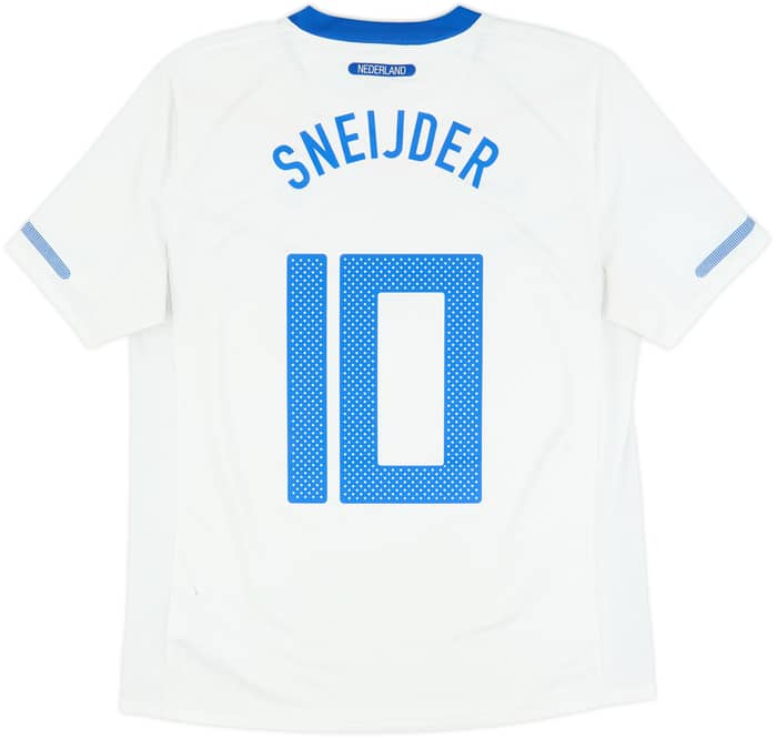 2010-11 Netherlands Away Shirt Sneijder #10 - 7/10 - (L)