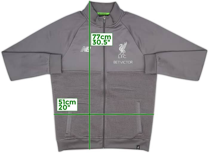 2018-19 Liverpool New Balance Track Jacket - 7/10 - (L)