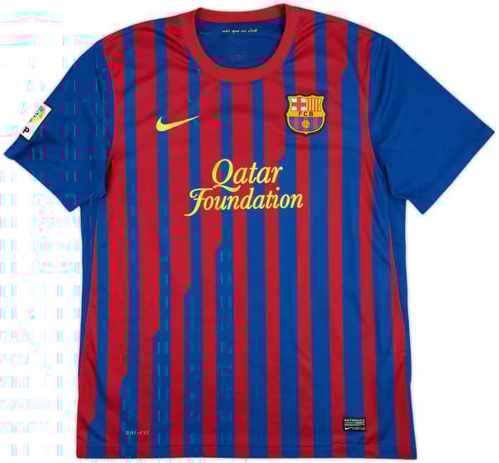2011-12 Barcelona Home Shirt A.Iniesta #8 - 7/10 - (L)