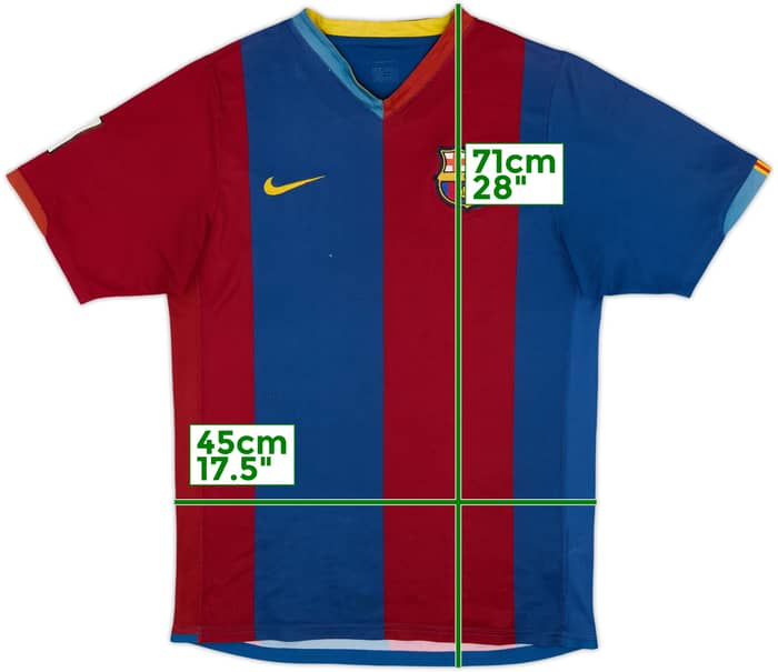2006-07 Barcelona Home Shirt - 5/10 - (S)