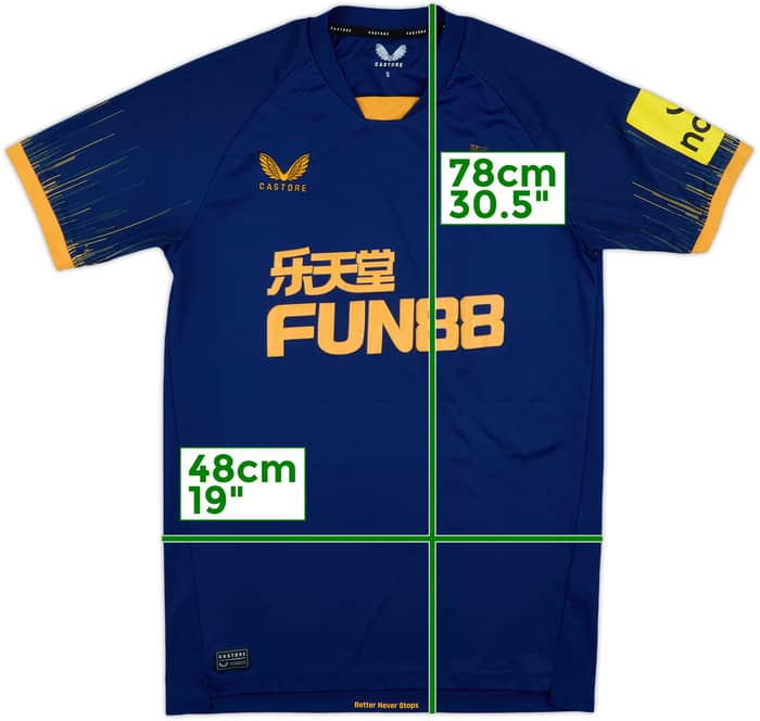 2022-23 Newcastle Away Shirt - 6/10 - (S)