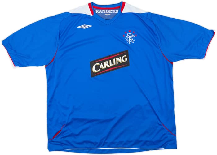 2006-07 Rangers Home Shirt - 6/10 - (3XL)