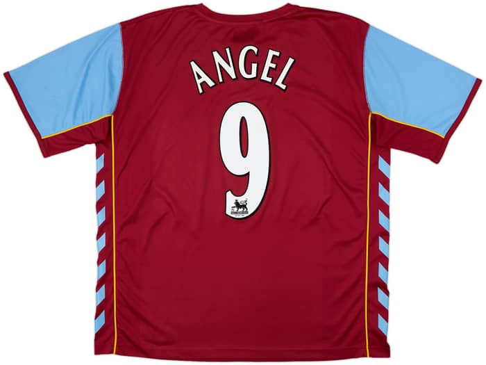 2006-07 Aston Villa Home Shirt Angel #9 - 8/10 - (XXL)