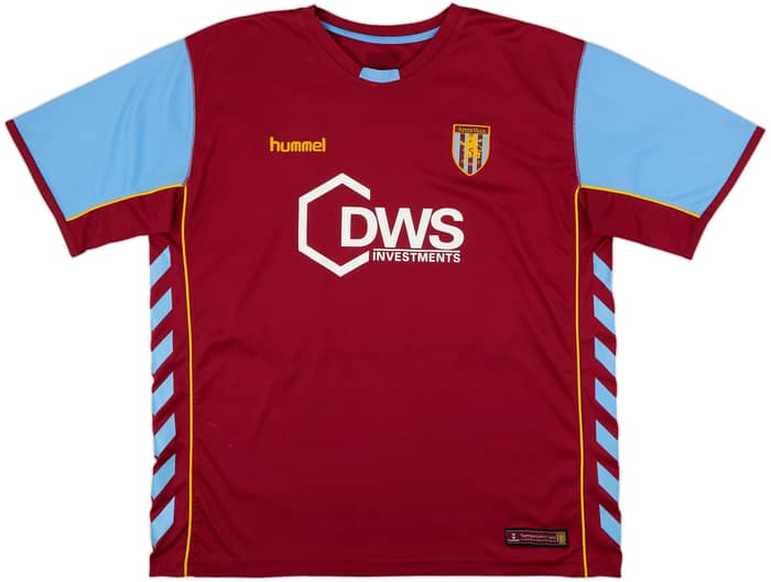 2006-07 Aston Villa Home Shirt Angel #9 - 8/10 - (XXL)