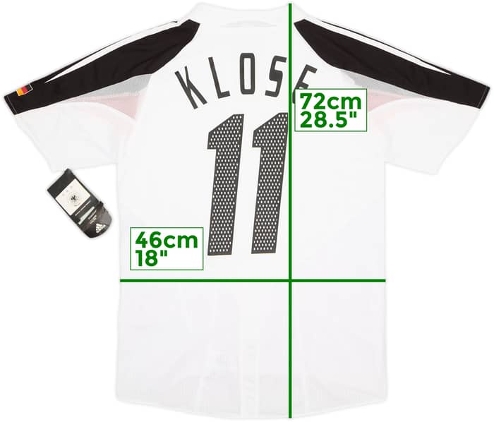 2004-05 Germany Player Issue Home Shirt Klose #11 (S)