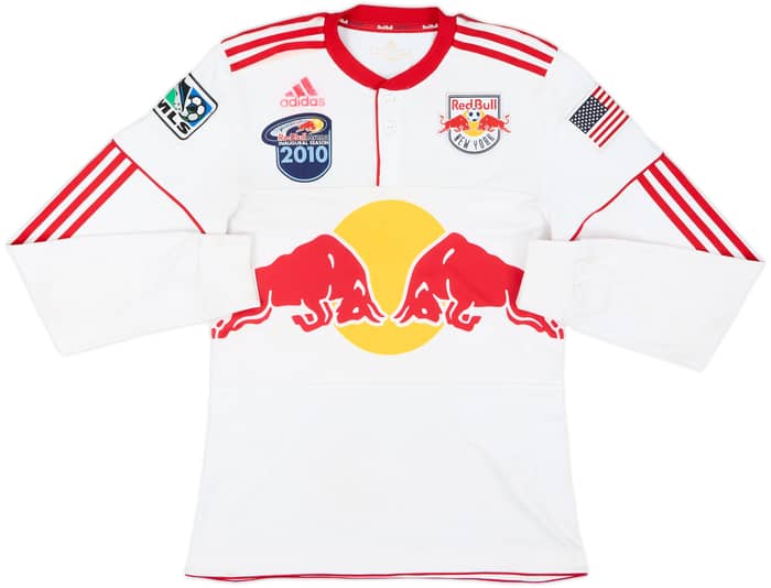 2010 New York Red Bulls Home L/S Shirt Henry #14 - 4/10 - (S)