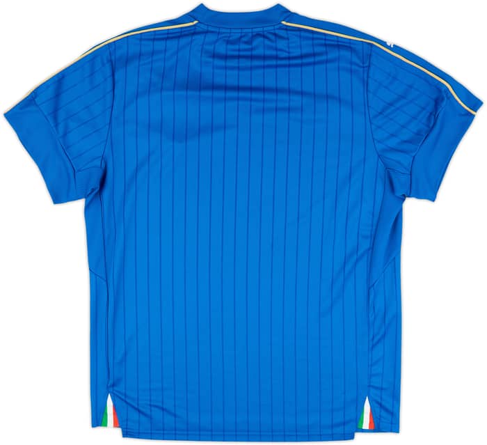 2016-17 Italy Home Shirt - 8/10 - (XL)