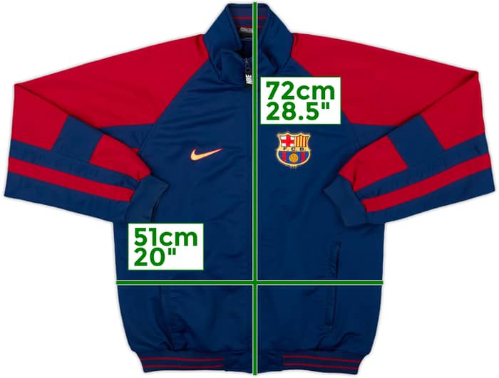 1999-00 Barcelona Nike Track Jacket - 7/10 - (S)