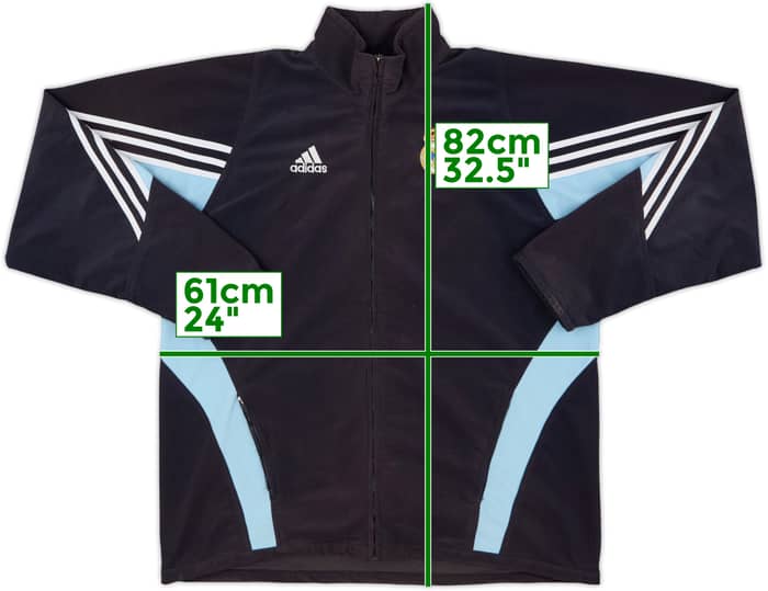 2002-03 Real Madrid adidas Track Jacket - 7/10 - (S)