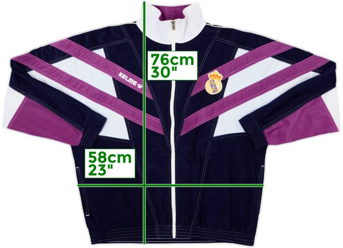 1997-98 Real Madrid Kelme Track Jacket - 8/10 - (XL)