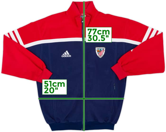 2000-01 Athletic Bilbao adidas Track Jacket - 8/10 - (XL)