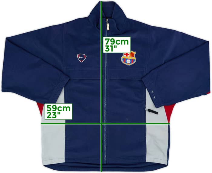 2000-01 Barcelona Nike Track Jacket - 6/10 - (L)