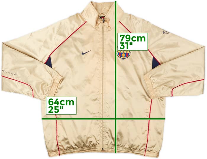 2001-02 Barcelona Nike Track Jacket - 6/10 - (L)