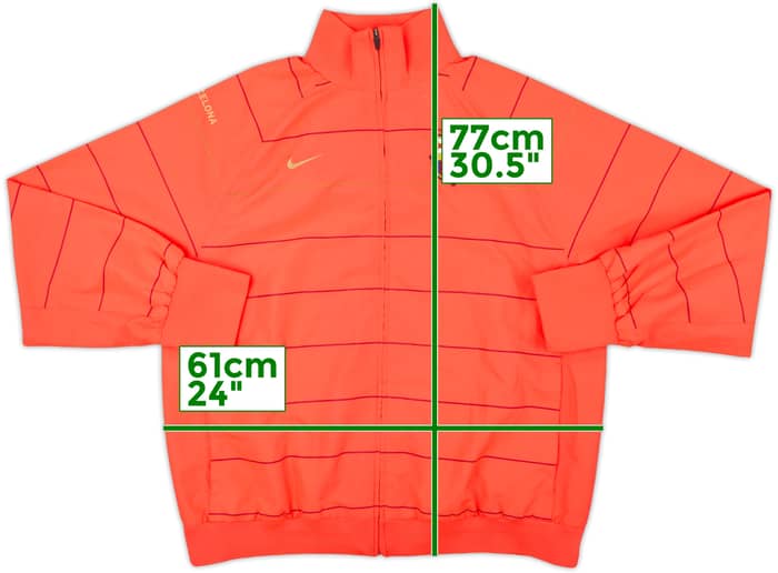 2008-09 Barcelona Nike Track Jacket - 9/10 - (XL)