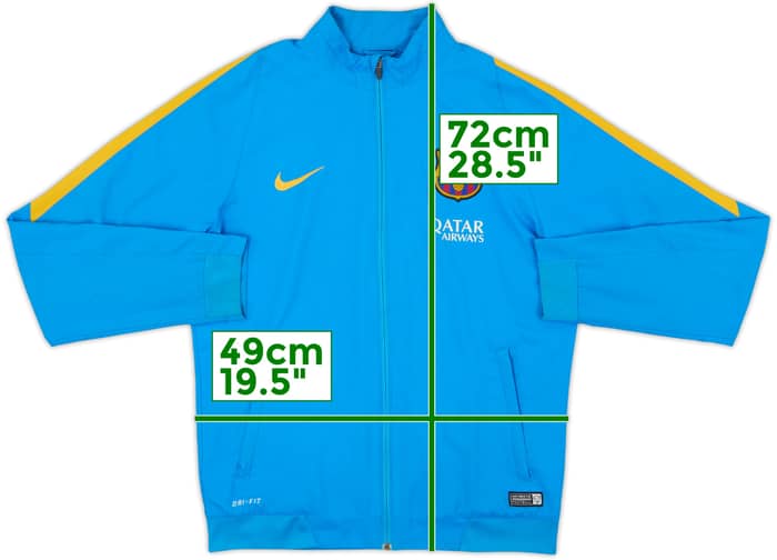 2015-16 Barcelona Nike Track Jacket - 8/10 - (M)