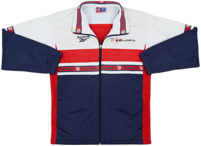 1999-00 Atletico Madrid Reebok Track Jacket - 6/10 - (S)