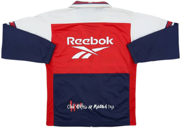 1999-00 Atletico Madrid Reebok Track Jacket - 6/10 - (S)