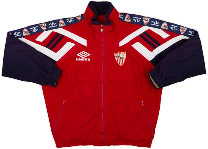 1998-99 Sevilla Umbro Track Jacket - 8/10 - (XXL)