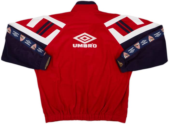 1998-99 Sevilla Umbro Track Jacket - 8/10 - (XXL)