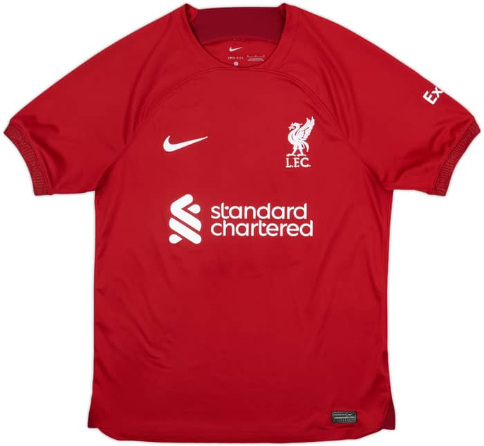 2022-23 Liverpool Home Shirt Luis Diaz #23 - 7/10 - (M)