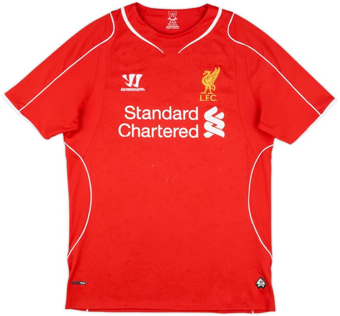2014-15 Liverpool Home Shirt Henderson #14 - 6/10 - (M)
