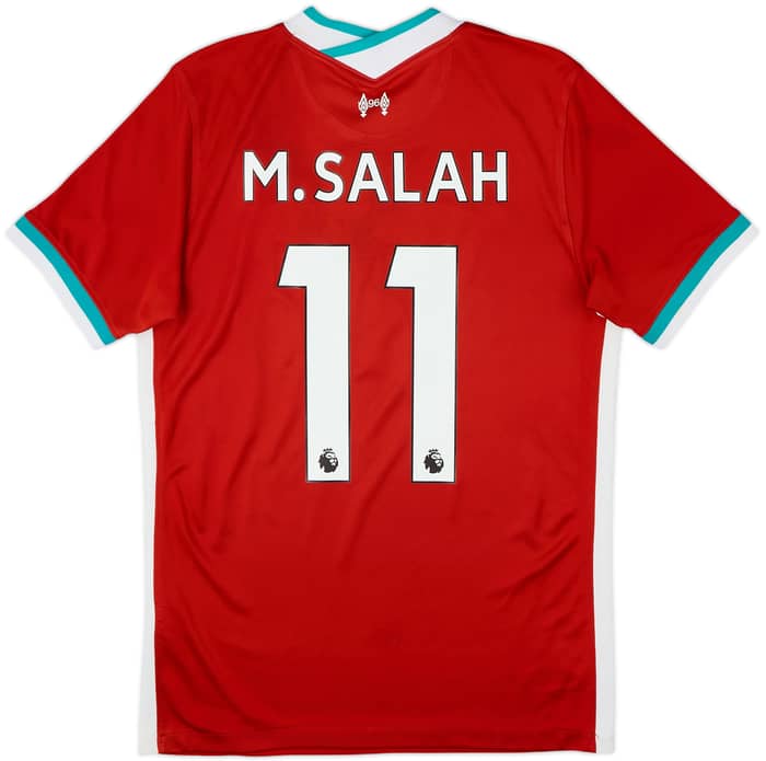2020-21 Liverpool Home Shirt M.Salah #11 - 7/10 - (S)