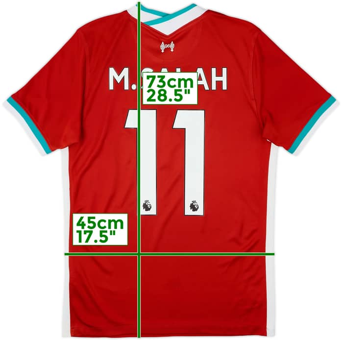 2020-21 Liverpool Home Shirt M.Salah #11 - 7/10 - (S)