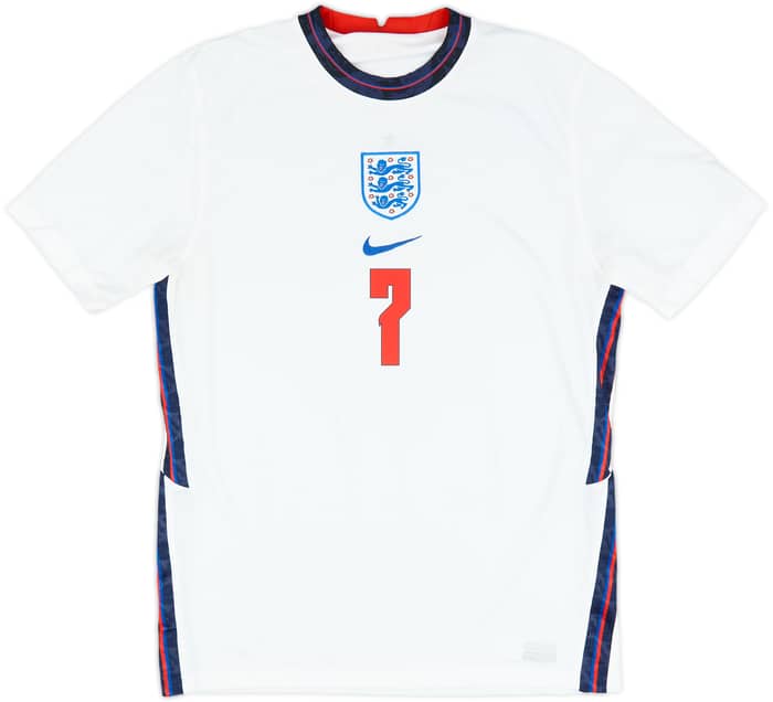 2020-22 England Home Shirt Grealish #7 - 8/10 - (M)