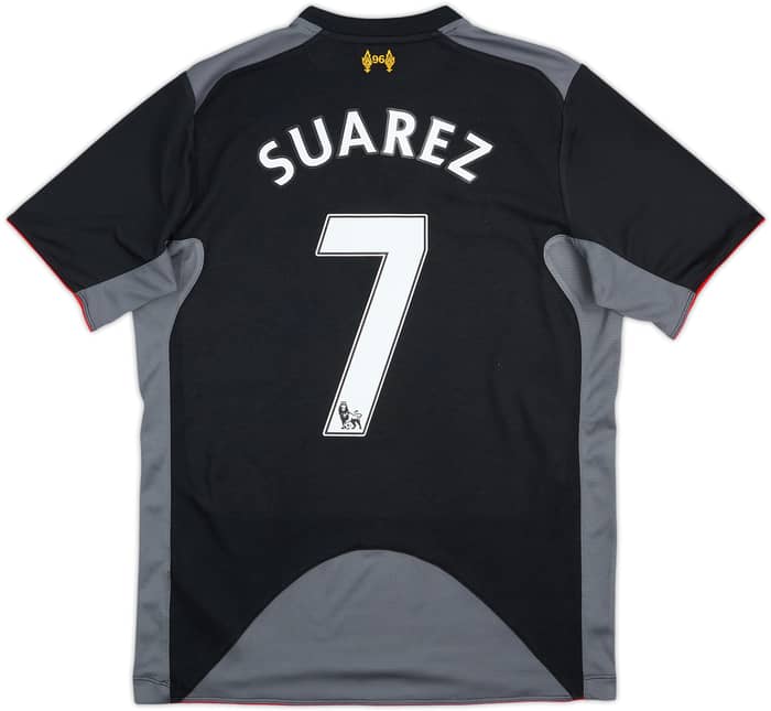 2012-13 Liverpool Away Shirt Suarez #7 - 6/10 - (S)