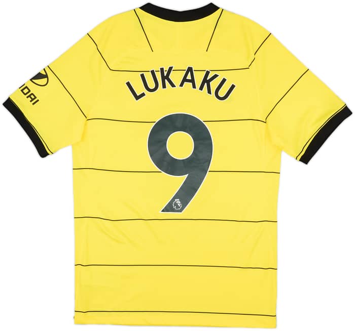 2021-22 Chelsea Away Shirt Lukaku #9 - 7/10 - (S)