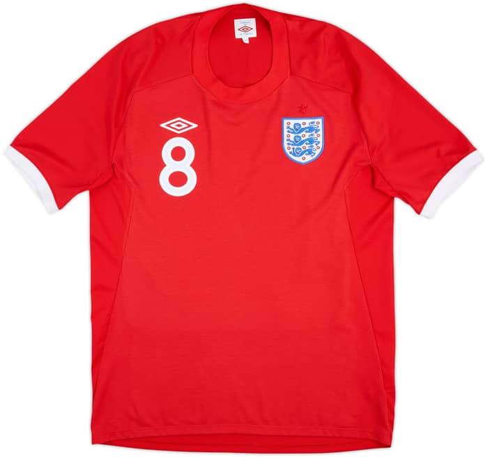 2010-11 England Away Shirt Lampard #8 - 9/10 - (L)