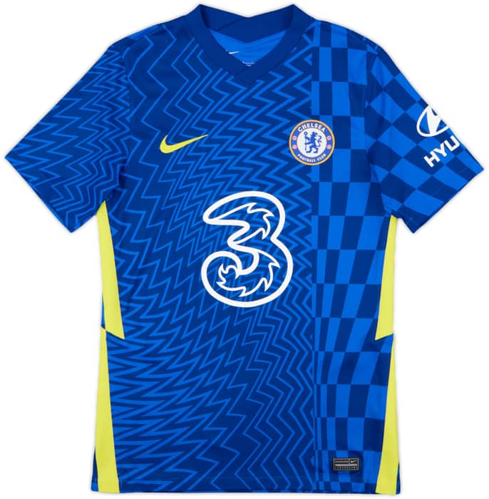 2021-22 Chelsea Home Shirt Mount #19 - 8/10 - (S)