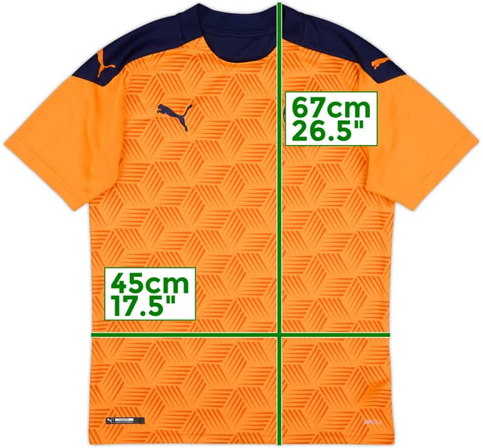 2020-21 Valencia Away Shirt - 8/10 - (S)