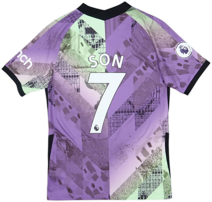 2021-22 Tottenham Third Shirt Son #7 - 8/10 - (S)