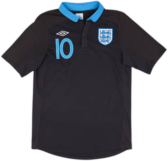 2011-12 England Away Shirt Rooney #10 - 9/10 - (M)