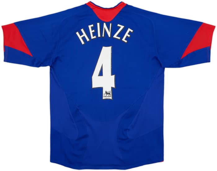 2005-06 Manchester United Away Shirt Heinze #4 - 7/10 - (S)