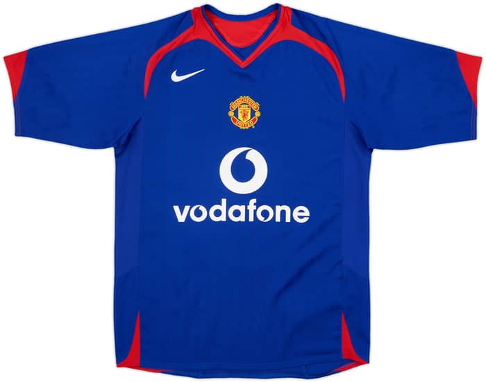 2005-06 Manchester United Away Shirt Heinze #4 - 7/10 - (S)