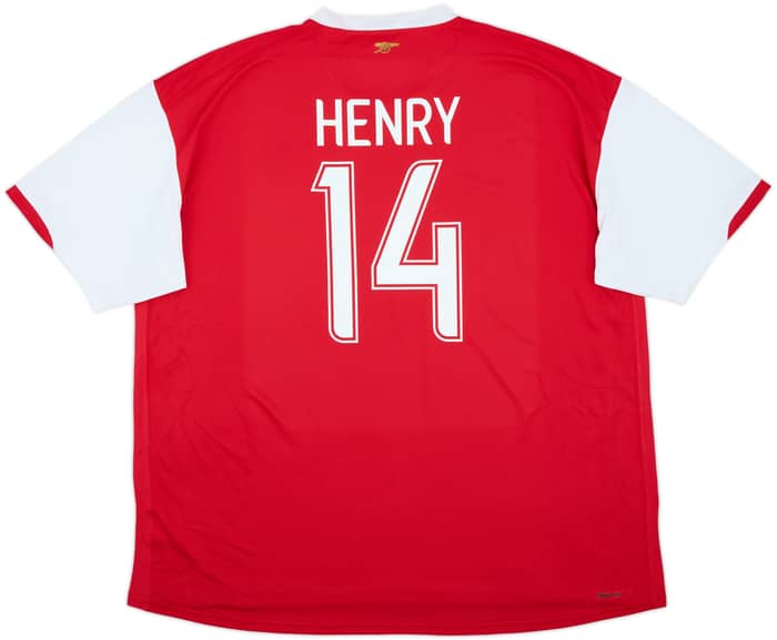 2006-08 Arsenal Home Shirt Henry #14 - 9/10 - (3XL)