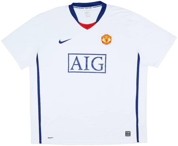 2008-10 Manchester United Away Shirt Rooney #10 - 8/10 - (XXL)