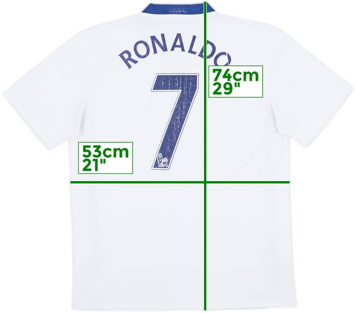 2008-10 Manchester United Away Shirt Ronaldo #7 - 5/10 - (M)