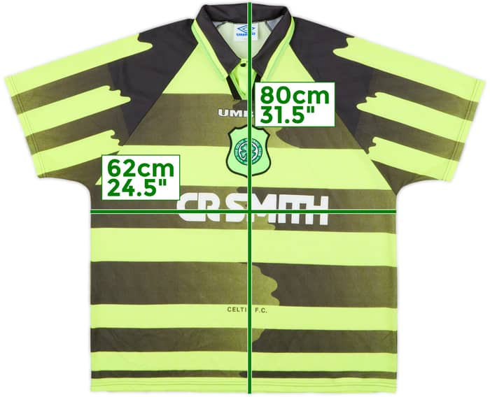 1996-97 Celtic Away Shirt - 6/10 - (XXL)