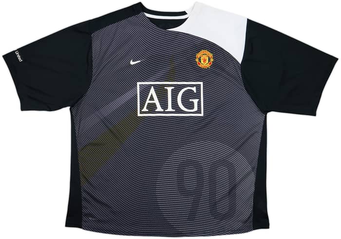 2008-09 Manchester United Nike Training Shirt - 5/10 - (XXL)