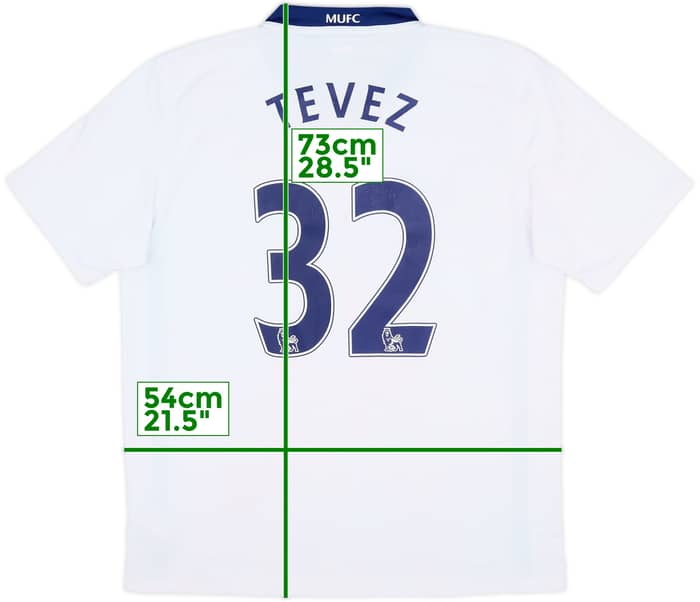 2008-10 Manchester United Away Shirt Tevez #32 - 6/10 - (L)