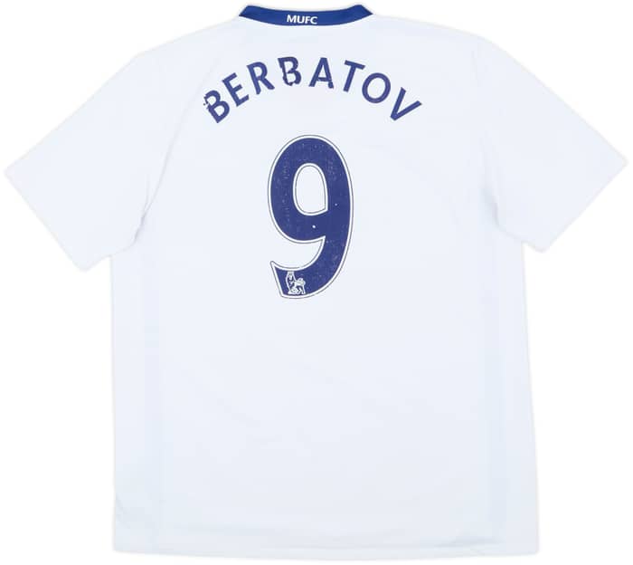 2008-10 Manchester United Away Shirt Berbatov #9 - 5/10 - (L)