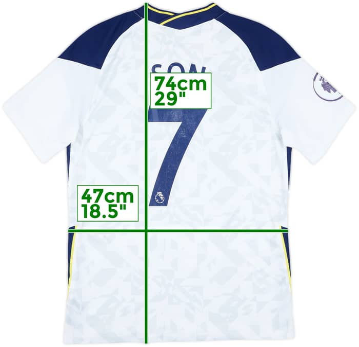 2020-21 Tottenham Home Shirt Son #7 - 6/10 - (M)