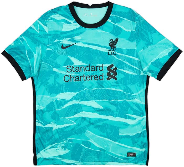 2020-21 Liverpool Away Shirt Virgil #4 - 10/10 - (L)