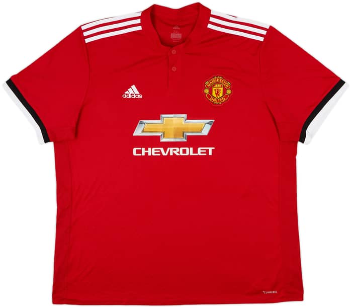 2017-18 Manchester United Home Shirt Bailly #3 - 5/10 - (XXL)