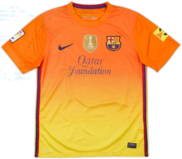 2012-13 Barcelona Away Shirt Puyol #5 - 4/10 - (S)