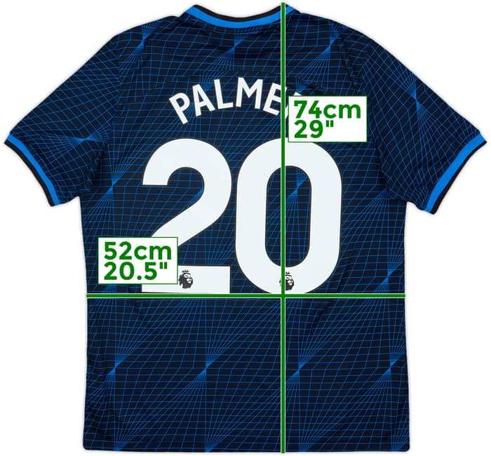 2023-24 Chelsea Away Shirt Palmer #20 - 9/10 - (L)