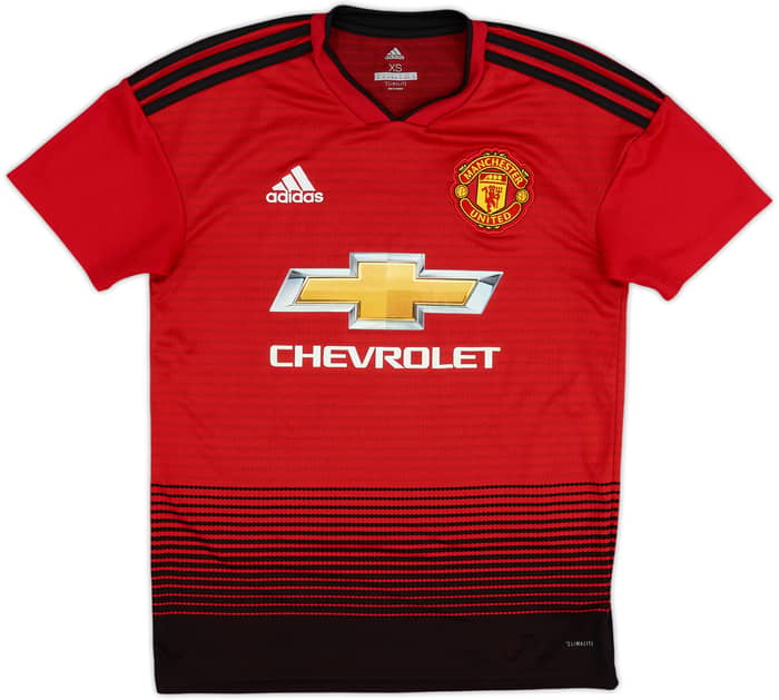 2018-19 Manchester United Home Shirt Lingard #14 - 8/10 - (XS)